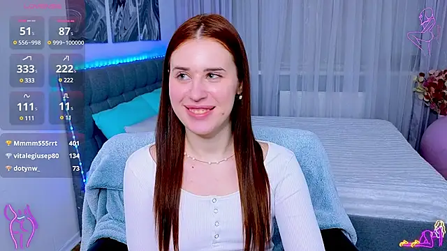 Snapshot of Milkissss chatting on 03.20.25 Milkissss online show from 03.20.25