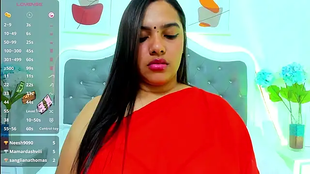 Snapshot of krishaa_ chatting on 02.10.25 krishaa online show from 02.10.25