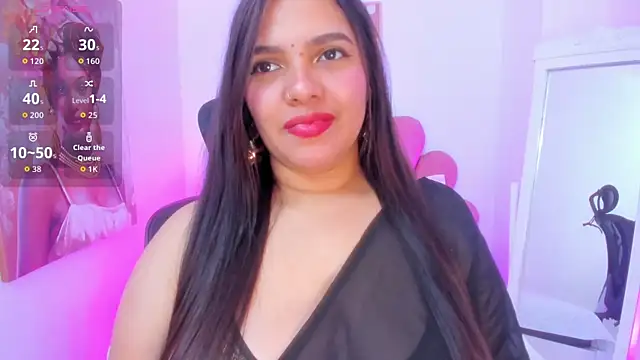 Snapshot of krishaa_ chatting on 11.21.25 krishaa online show from 11.21.25