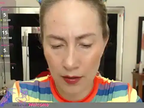 Snapshot of CATRINA-83 chatting on 02.20.25 CATRINA-83 online show from 02.20.25