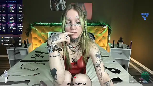 Snapshot of Mary_Xextra chatting on 12.19.24 Mary Xextra online show from 12.19.24