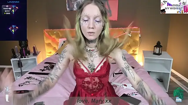 Snapshot of Mary_Xextra chatting on 01.23.25 Mary Xextra online show from 01.23.25