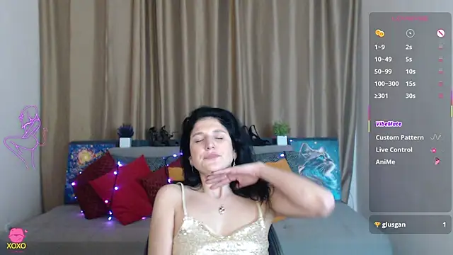 Alianna Solo Kisses online show from 03.20.25