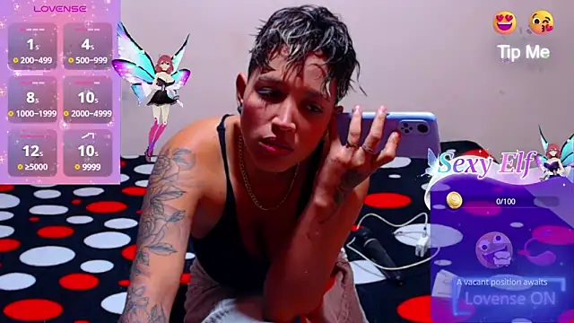 Snapshot of Dirty_Zoe chatting on 02.26.25 Dirty Zoe online show from 02.26.25