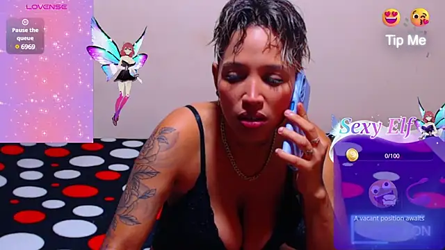 Snapshot of Dirty_Zoe chatting on 02.27.25 Dirty Zoe online show from 02.27.25