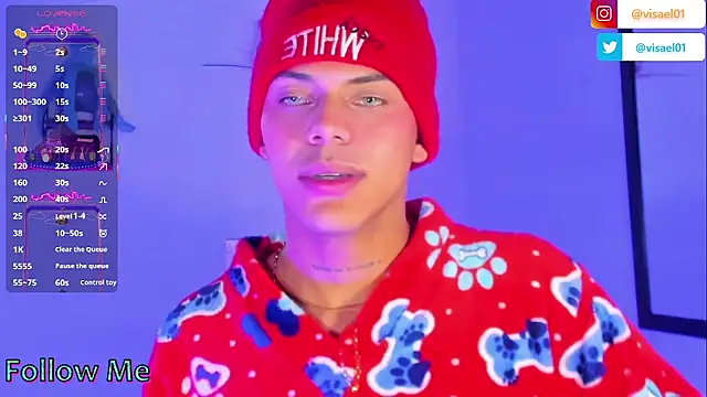 Snapshot of visaelX chatting on 03.06.25 visaelX online show from 03.06.25