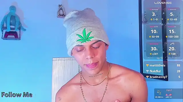 Snapshot of visaelX chatting on 03.09.25 visaelX online show from 03.09.25