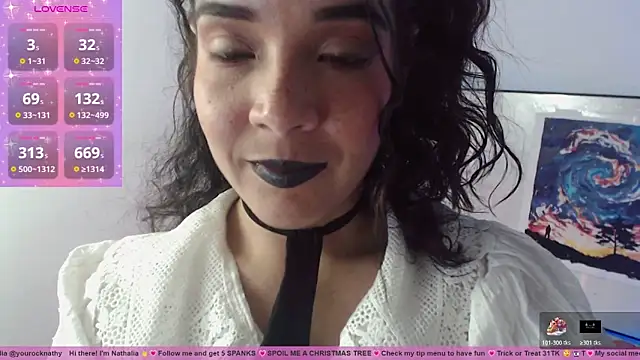 Snapshot of Nathy_Rock chatting on 10.31.25 Nathy Rock online show from 10.31.25