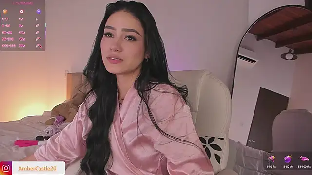 Snapshot of Amber-9 chatting on 02.20.25 Amber-9 online show from 02.20.25