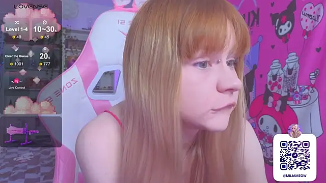 Snapshot of Milia_Parker chatting on 09.11.25 Milia Parker online show from 09.11.25