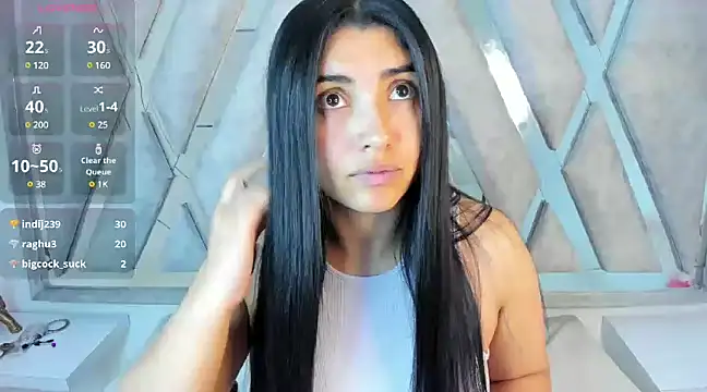 Snapshot of Danna_777_ chatting on 02.14.25 Danna 777 online show from 02.14.25