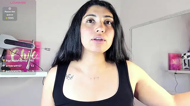 Snapshot of Danna_777_ chatting on 03.16.25 Danna 777 online show from 03.16.25