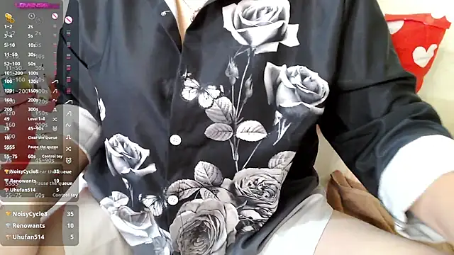 Snapshot of RoseStarr chatting on 03.08.25 RoseStarr online show from 03.08.25