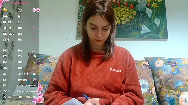 Snapshot of Sophie_Bell chatting on 12.12.24 Sophie Bell online show from 12.12.24