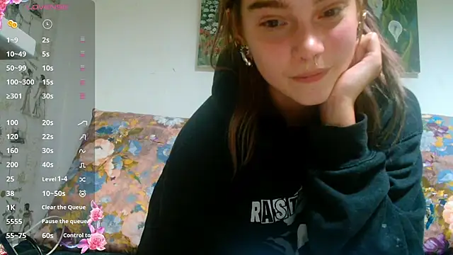 Snapshot of Sophie_Bell chatting on 12.18.24 Sophie Bell online show from 12.18.24