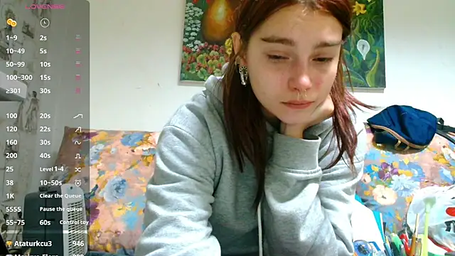 Snapshot of Sophie_Bell chatting on 02.14.25 Sophie Bell online show from 02.14.25