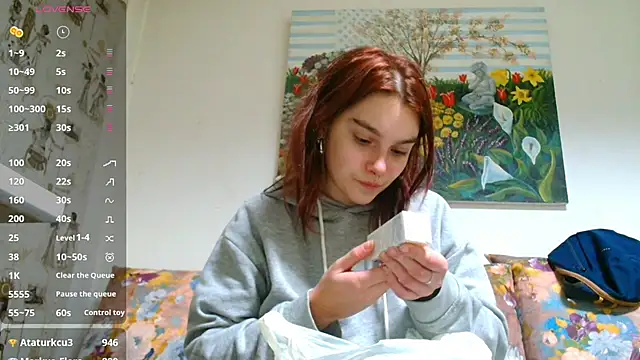 Snapshot of Sophie_Bell chatting on 02.15.25 Sophie Bell online show from 02.15.25