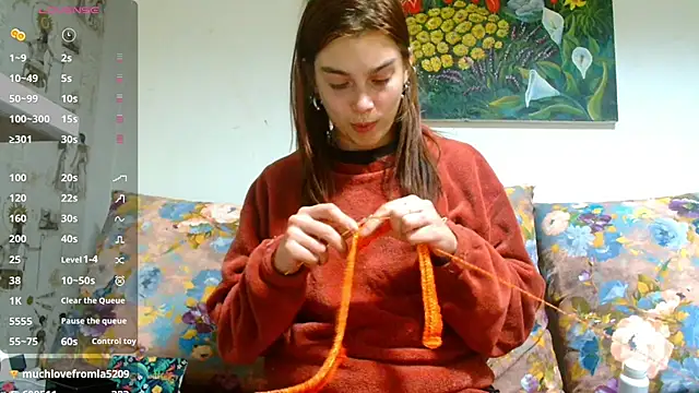 Snapshot of Sophie_Bell chatting on 03.22.25 Sophie Bell online show from 03.22.25