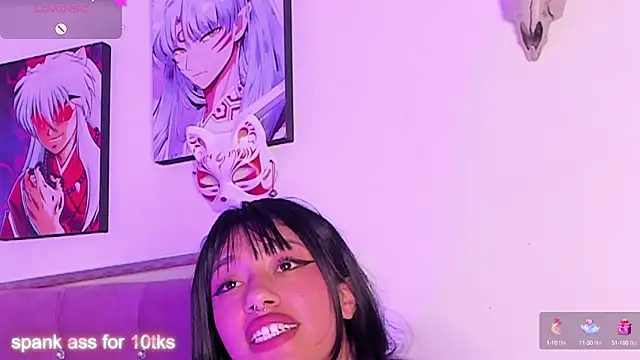 Snapshot of Akari1_Mischief chatting on 02.21.25 Akari1 Mischief online show from 02.21.25