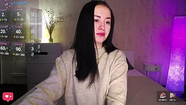 Snapshot of VioletCatt chatting on 01.16.25 VioletCatt online show from 01.16.25