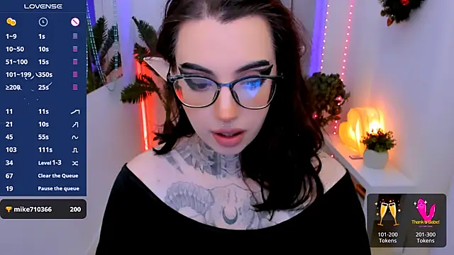 Snapshot of Dixi_Pixi_ chatting on 12.14.24 Dixi Pixi online show from 12.14.24
