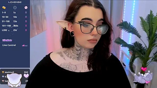 Snapshot of Dixi_Pixi_ chatting on 01.19.25 Dixi Pixi online show from 01.19.25