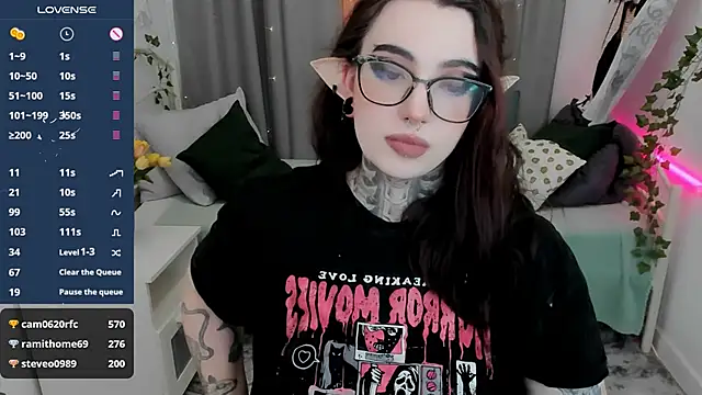Snapshot of Dixi_Pixi_ chatting on 02.21.25 Dixi Pixi online show from 02.21.25
