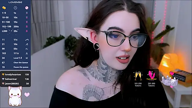 Snapshot of Dixi_Pixi_ chatting on 02.28.25 Dixi Pixi online show from 02.28.25