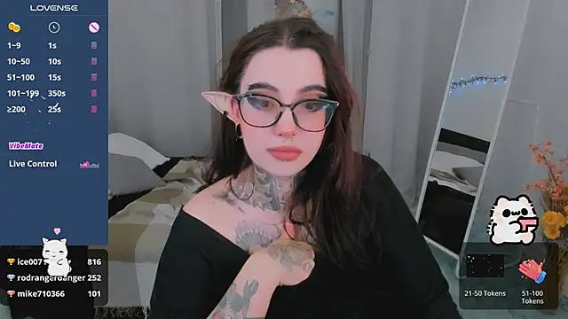 Snapshot of Dixi_Pixi_ chatting on 03.16.25 Dixi Pixi online show from 03.16.25