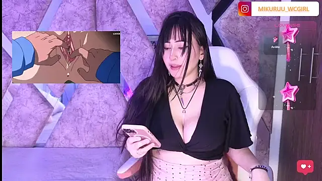 Snapshot of mikuru_hara chatting on 03.21.25 mikuru hara online show from 03.21.25