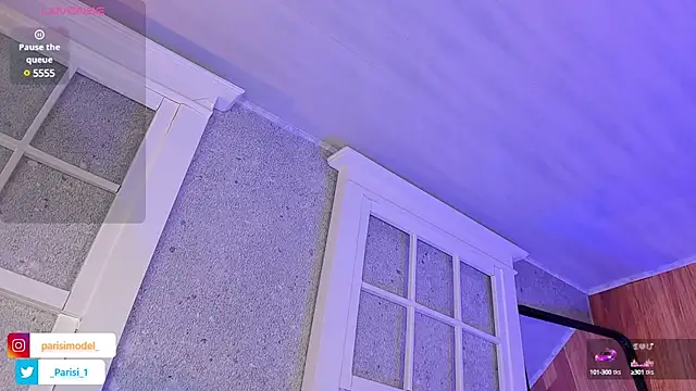 Snapshot of _PARISI_ chatting on 03.05.25 PARISI online show from 03.05.25