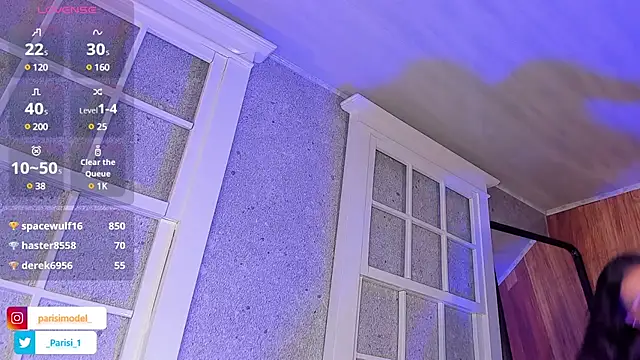 Snapshot of _PARISI_ chatting on 03.06.25 PARISI online show from 03.06.25