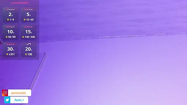 Snapshot of _PARISI_ chatting on 03.14.25 PARISI online show from 03.14.25