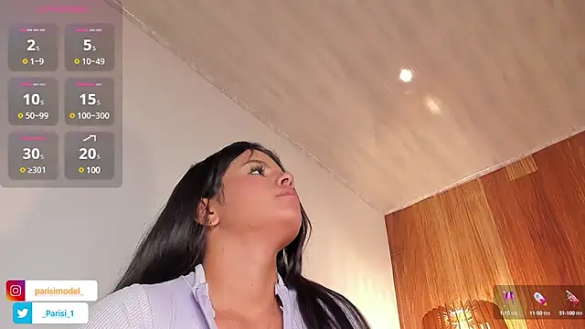 Snapshot of _PARISI_ chatting on 03.17.25 PARISI online show from 03.17.25