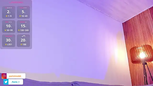 Snapshot of _PARISI_ chatting on 03.21.25 PARISI online show from 03.21.25