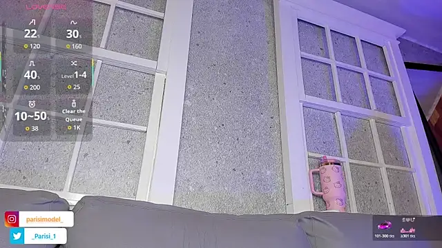 Snapshot of _PARISI_ chatting on 12.01.25 PARISI online show from 12.01.25