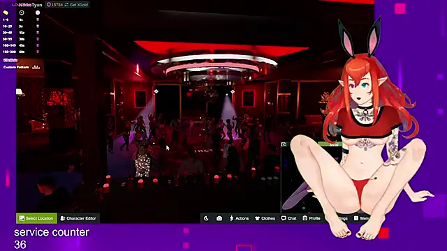 NikkoTyan online show from 10.25.25