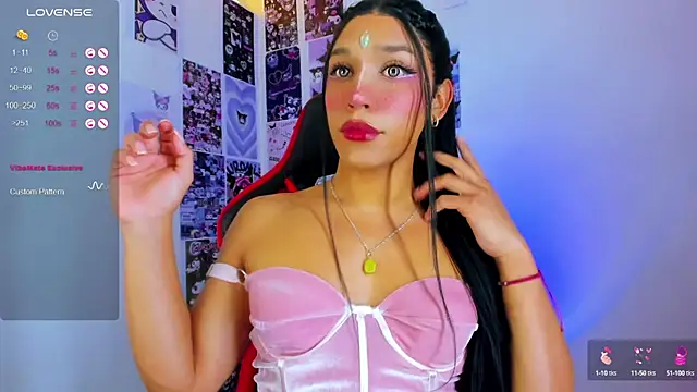 Snapshot of Emaa- chatting on 02.25.25 Emaa- online show from 02.25.25