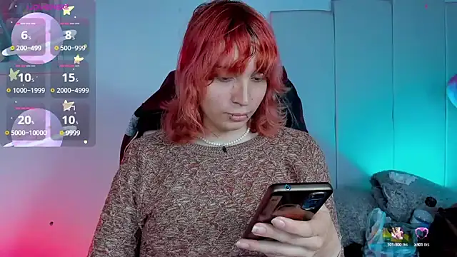 Snapshot of -kisa_ chatting on 01.05.25 -kisa online show from 01.05.25