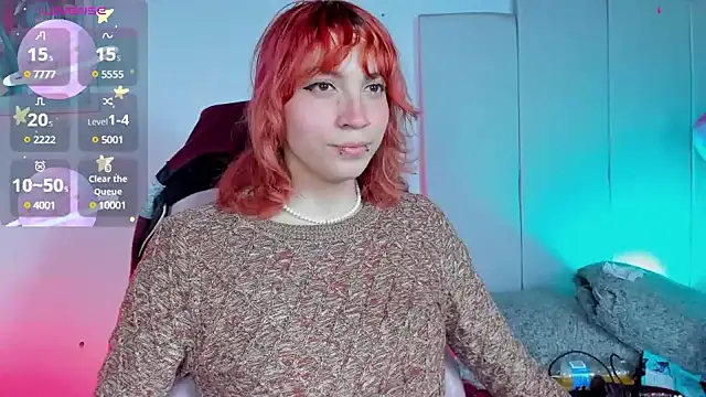Snapshot of -kisa_ chatting on 01.05.25 -kisa online show from 01.05.25