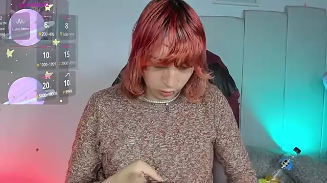 Snapshot of -kisa_ chatting on 01.07.25 -kisa online show from 01.07.25