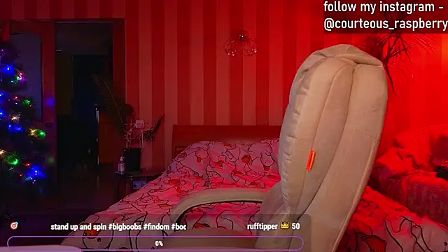 Snapshot of courteous_raspberrry chatting on 12.26.24 courteous raspberrry online show from 12.26.24