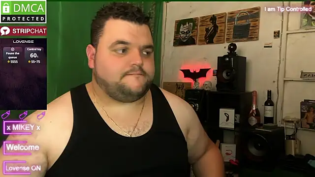 Snapshot of Mikey-HH chatting on 12.30.24 Mikey-HH online show from 12.30.24