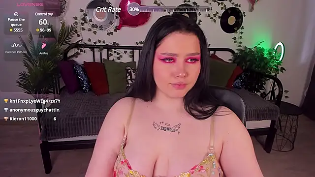 Snapshot of MaryAriel chatting on 02.14.25 MaryAriel online show from 02.14.25