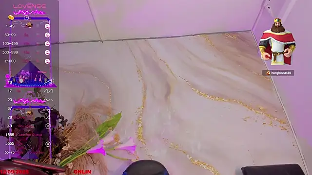 Snapshot of Naughty_Lizeth chatting on 09.12.25 Naughty Lizeth online show from 09.12.25