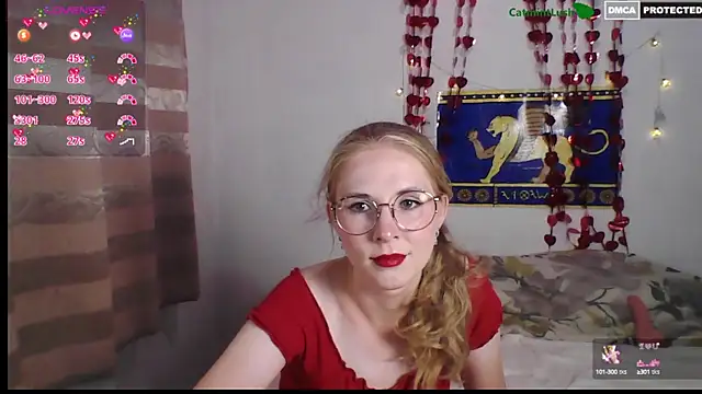 Snapshot of CatmintLush chatting on 02.15.25 CatmintLush online show from 02.15.25