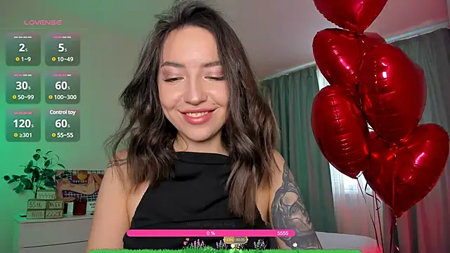 Snapshot of Oh_My_Dianee chatting on 02.13.25 Oh My Dianee online show from 02.13.25