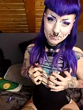 Purple Coffin666 online show from 02.20.25