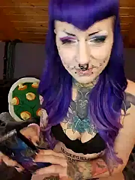 Purple Coffin666 online show from 02.23.25