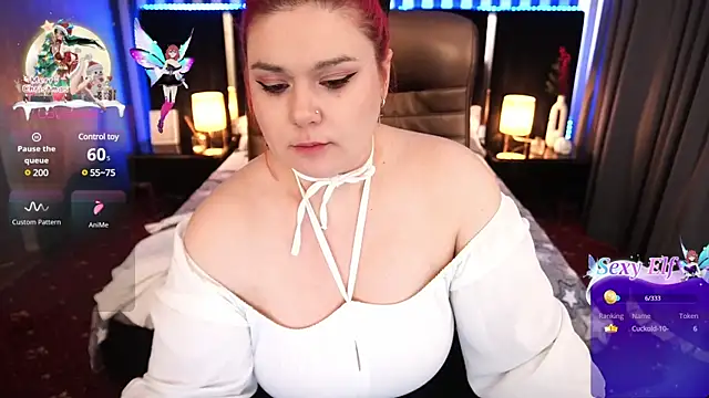 Snapshot of BettyDark chatting on 02.23.25 BettyDark online show from 02.23.25